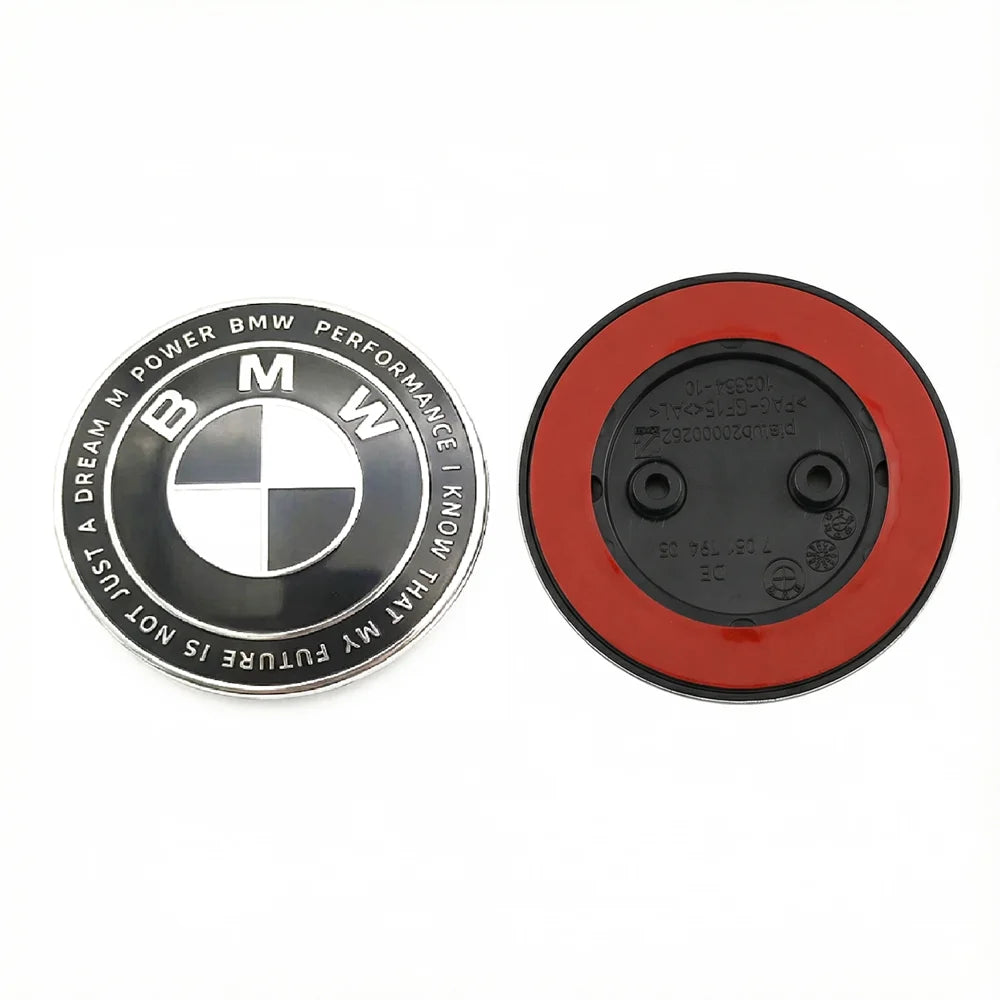 2 Holes 3 Holes Hood Emblem Trunk Badge BMW F20 F22 F23 F30 F80 F31 F34 F32 F82 F33 F10 F11 E81 E87 E63 E64 F12 F13 E85