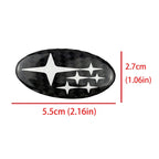 For Subaru Forester XV Outback Impreza Legacy STI WRX BRZ Tribeca Car Steering Wheel Emblem Badge Decals Styling Accessories