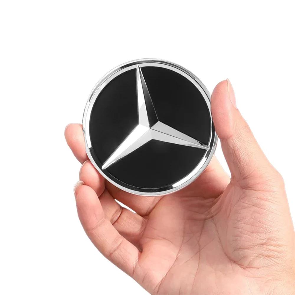 52mm 57mm Car Steering Wheel Badge Sticker Replace Decor For Mercedes Benz B/C/E/S Class A Class C200L GLC GLK FXPT-JS-BENZ