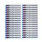 Car Decoration Strip Trunk Sticker Decals Decal For Bmw M Power Performance E93 F10 F20 F30 F40 F25 F26 F31 M3 M5 X1 X3 X5 X6 X7