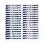 Car Decoration Strip Trunk Sticker Decals Decal For Bmw M Power Performance E93 F10 F20 F30 F40 F25 F26 F31 M3 M5 X1 X3 X5 X6 X7