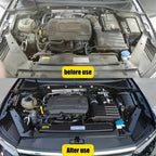 Limpiador de bahía de motor de coche, potente producto de limpieza descontaminante para compartimento de motor, producto de pulido y limpieza de coche