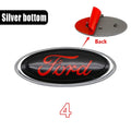 For Focus Ranger Mustang Kuga Mondeo Fiesta Explorer Transit Accessories Ford ABS 14.5cm Car Front Hood Emblem ABS Badge Cover