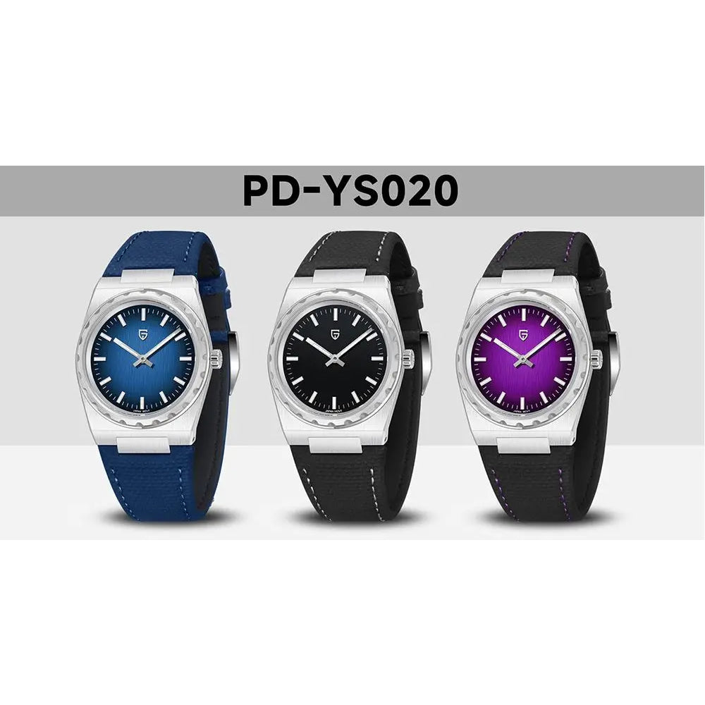 PAGANI DESIGN Men's Sport Quartz Watches Ultra-Thin 7mm Series 222 Sapphire Stainless Steel Waterproof Watches for Man