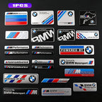1Pcs 3D Metal Rear Trunk Body Decal Sticker Accessories For BMW X1 X2 X3 X4 X5 X6 X7 iX3 E39 E46 E60 E70 E90 E92 F07 F10 F20
