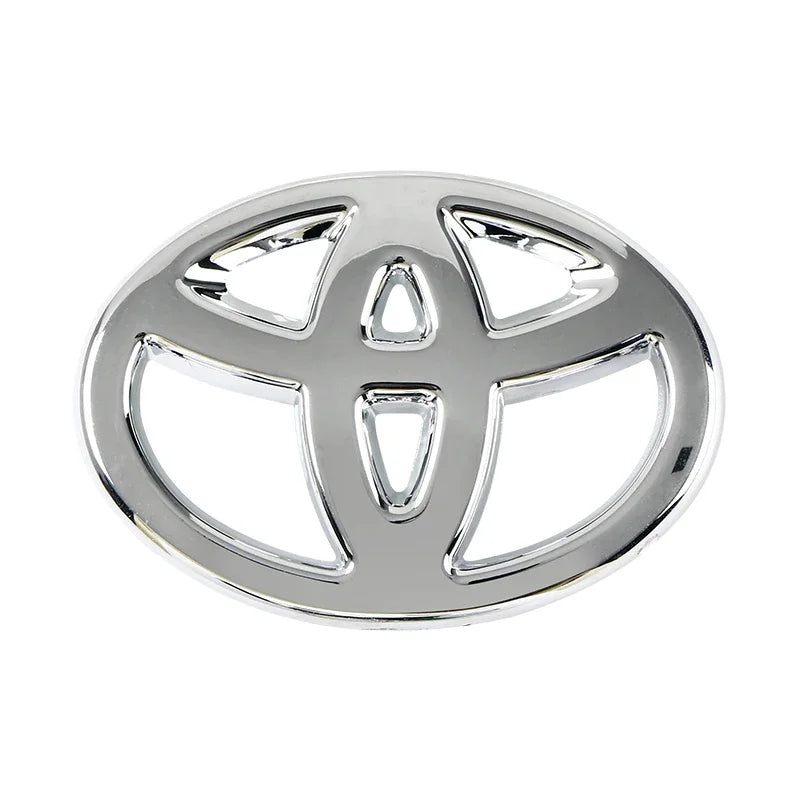 Car Steering Wheel Decorative Stickers Emblem For Toyota Hilux Prius Avensis Auris Verso Corolla Camry Car interior stickers