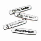 1/2/4pcs for AMG Car seat Emblem Backrest Headrest Clips Console Decoration Badge Interior decoration Sticker Accessories