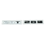 ATSL CT4 56 XTS AWD 25T 40T emblem mark car stickers for Cadillac XT4/5/6 rear tail 28T displacement refit labeling decals