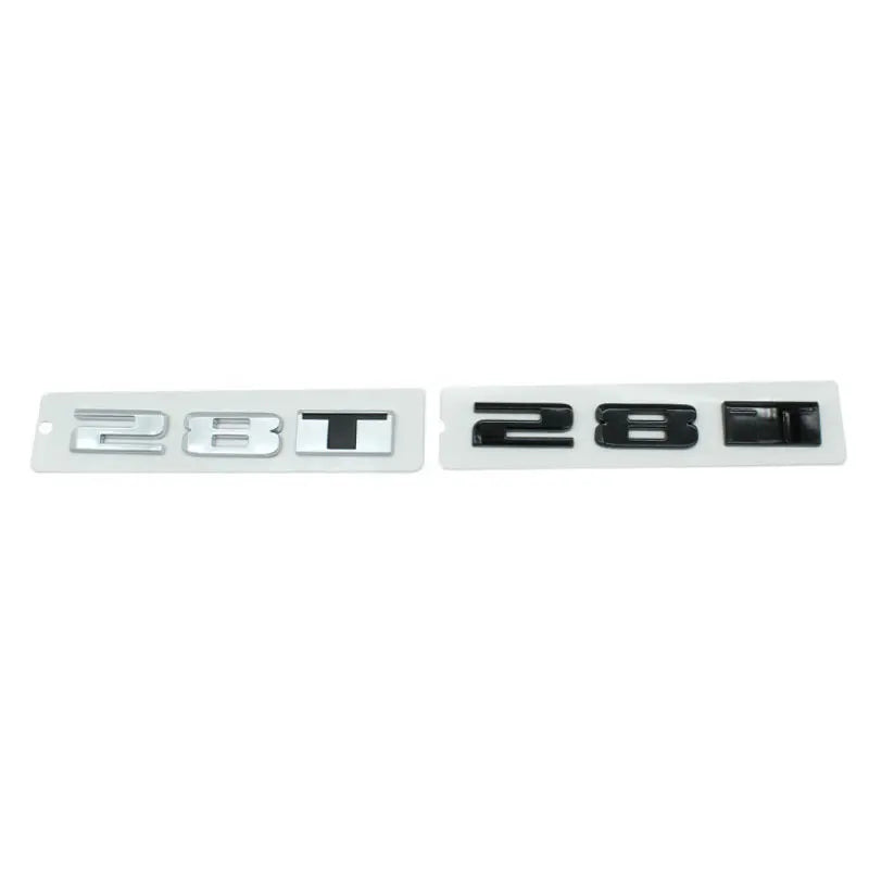 ATSL CT4 56 XTS AWD 25T 40T emblem mark car stickers for Cadillac XT4/5/6 rear tail 28T displacement refit labeling decals