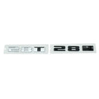 ATSL CT4 56 XTS AWD 25T 40T emblem mark car stickers for Cadillac XT4/5/6 rear tail 28T displacement refit labeling decals