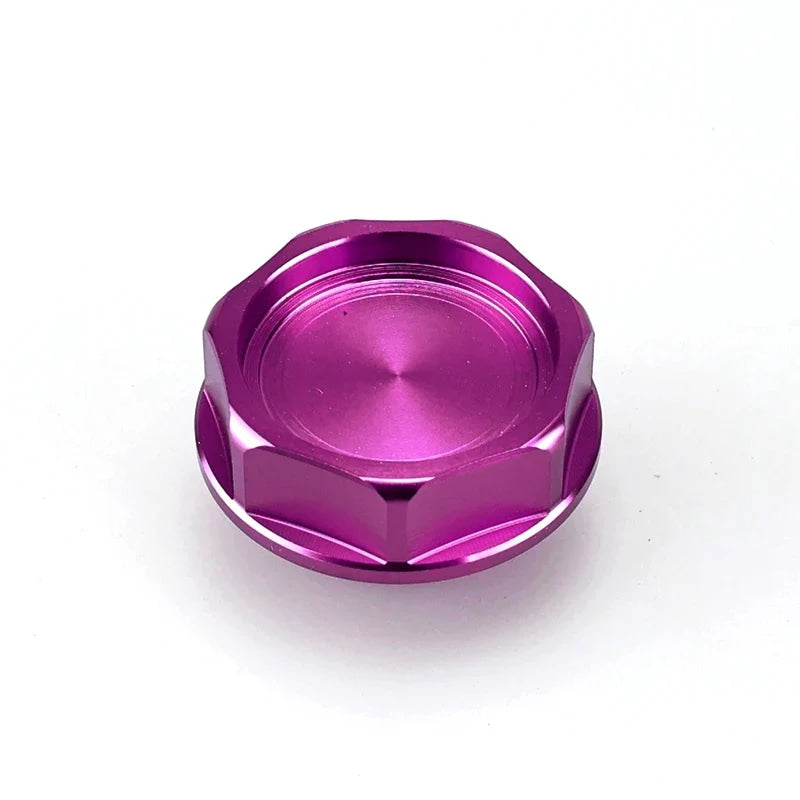 JDM Racing Style Car Engine Oil Cap Car Modification Aluminum Radiator Fuel Filler Tank Cover Fit for Honda Civic