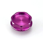 JDM Racing Style Car Engine Oil Cap Car Modification Aluminum Radiator Fuel Filler Tank Cover Fit for Honda Civic