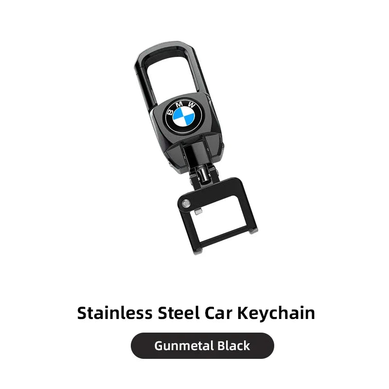 Car Metal Keychain Emblem Keyring Pendant Auto Accessories For BMW E90 G80 M3 G30 M5 F82 F83 F20 F21 G42 F95 F96 G06 G07 M2 M4