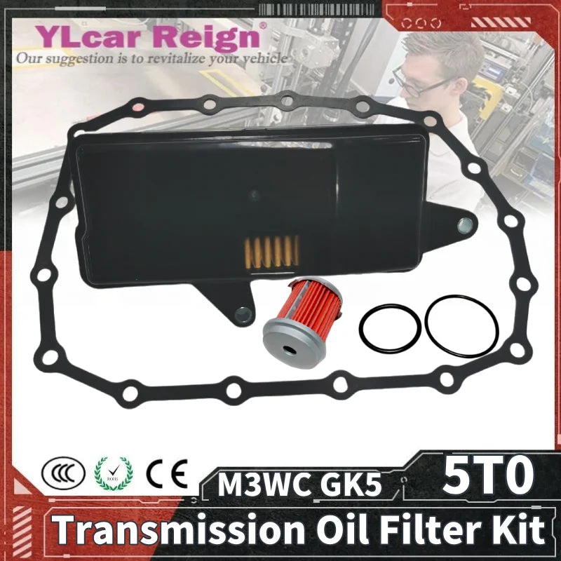 M3WC GK5 5T0 Auto Transmission Filter Gakset For Honda Civic City Jazz Gk5 Vezel HR-V 21814-5T0-000 25420-5T0-003 25450-P4V-013