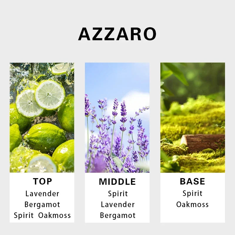 Azzaro The Most Wanted men Eau De Parfum Intense Spray 100ml Spicy Oriental Fragrance Original Long-Lasting Scent