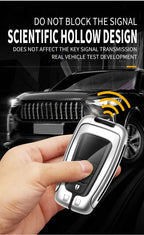 Car Key Case Bag Cover Shell For Toyota CHR Prado 2017 2018 Prius Camry Corolla RAV4 2017 2018 2019 2020 Protector Accessories