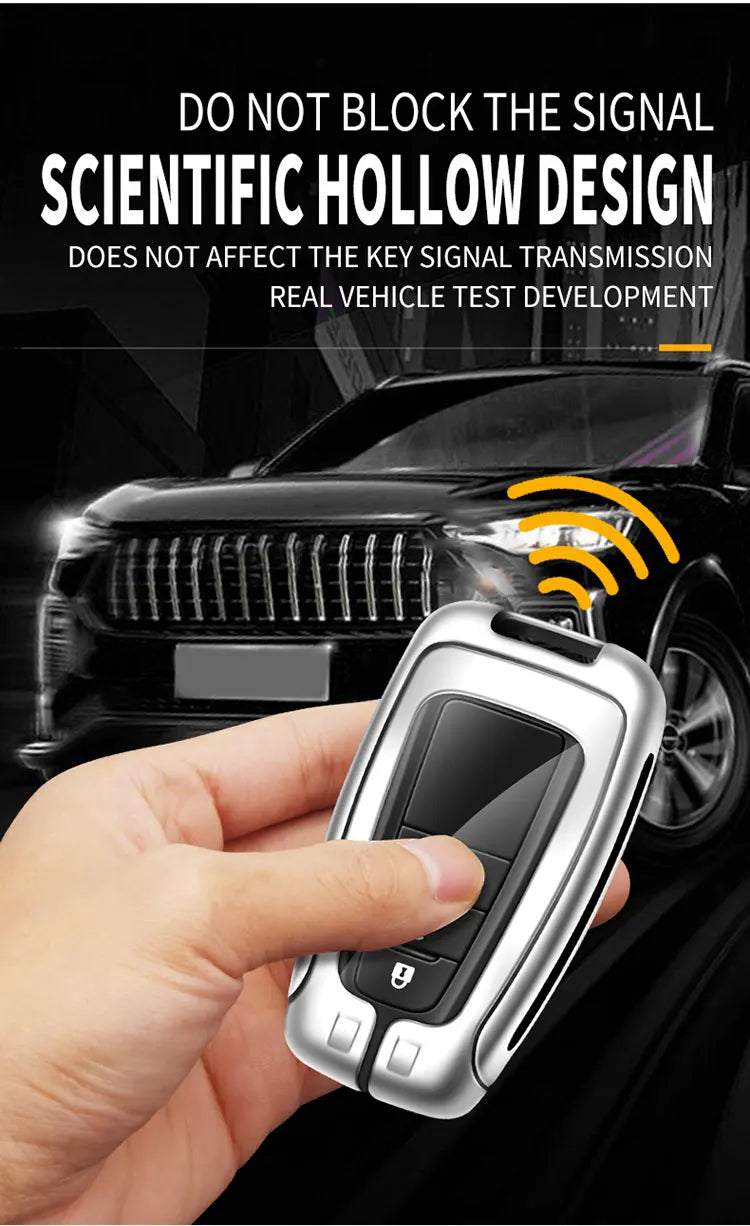 Car Key Case Bag Cover Shell For Toyota CHR Prado 2017 2018 Prius Camry Corolla RAV4 2017 2018 2019 2020 Protector Accessories