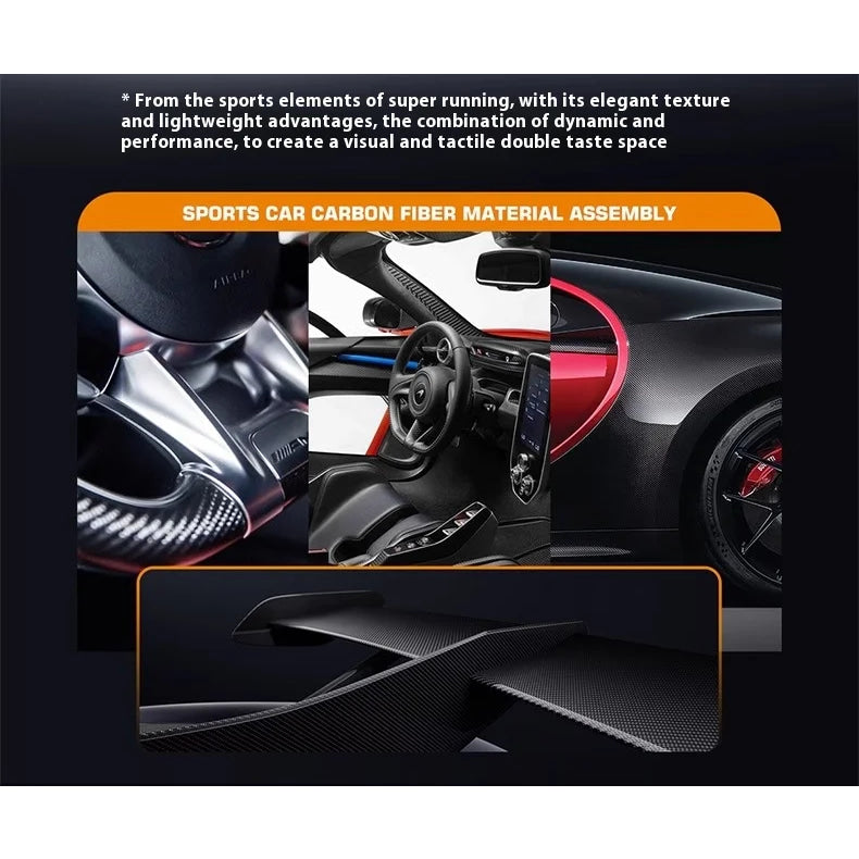 For Chevrolet Cruze Bolt Aveo Spark Onix capti Cavalier Carbon fiber Suede Microfiber Car Steering Wheel Cover Auto Accessories