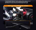 For Chevrolet Cruze Bolt Aveo Spark Onix capti Cavalier Carbon fiber Suede Microfiber Car Steering Wheel Cover Auto Accessories