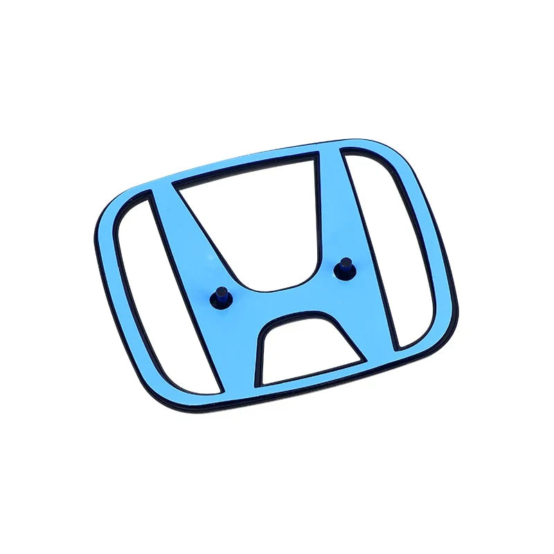 3D ABS Car Emblem Front Head Grill Hood Bonnet Emblem Rear Tail Bumper For Honda Civic 2006-2015 8th 9th 9.5th generation Civic