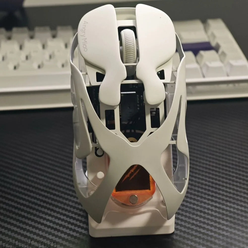 Soporte de ratón para ratones Angry Miao AM Infinity Mouse con ranura para tarjeta receptora Impresión 3D estable y firme Regalo PLA