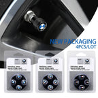 QMM-8685 Car Aluminum Wheel Tire Valve Stem Caps Airtight Covers For BMW M 50th Anniversary Celebration E46 E90 E60 F30 E39 E36