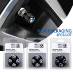 QMM-8685 Car Aluminum Wheel Tire Valve Stem Caps Airtight Covers For BMW M 50th Anniversary Celebration E46 E90 E60 F30 E39 E36