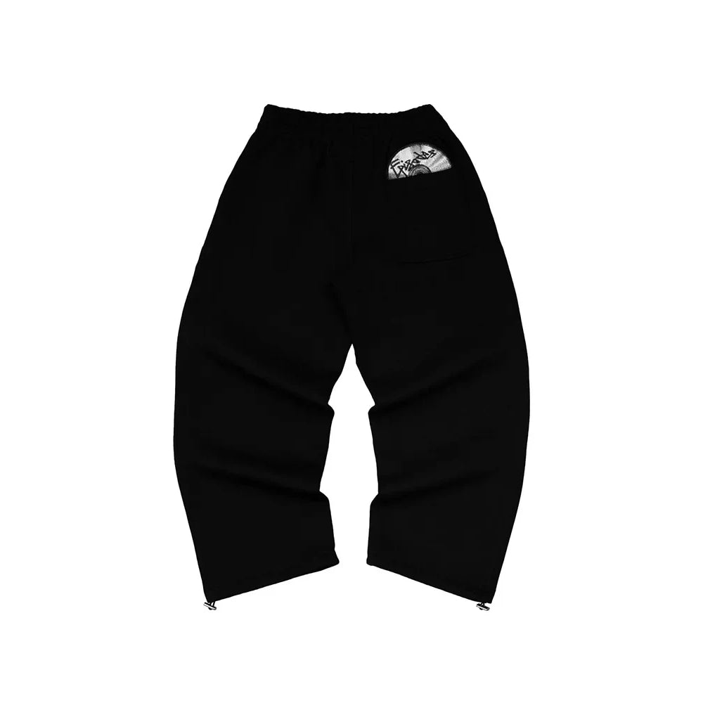 2026 Trendy High Street Retro Casual Streetwear Men's Sports Suit Y2K Harajuku Embroidered Hoodie men Hip-hop Loose Sweatpants