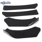 Black Painted Front Splitter Lip Body Kit for Chevy Chevrolet Trax 2023-2026 Auto Accessories Custom Fit Styling Kit