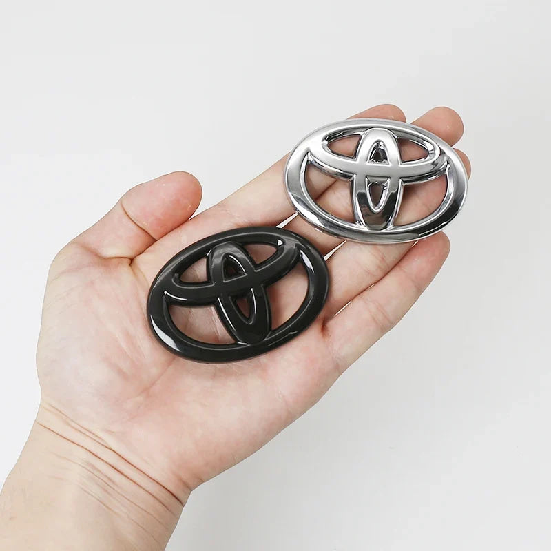 3D ABS Steering Wheel Emblem Cover Logo Badge Sticker for Toyota Corolla RAV4 Prius CHR Yaris Avensis Camry Auris Verso Accessor