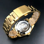 Orient Double Lion Classic Watch Series Men's Watch Stainless Steel Band Luxury Multi-Function Automatic Mechanical Tourbillon