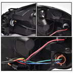 Led Drl Headlights Assembly Compatible with Chevy Monte Carlo 2006-2007/Chevy Impala 2006-2013/Chevy Impala Limited 2014-2016