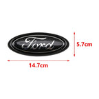 For Focus Ranger Mustang Kuga Mondeo Fiesta Explorer Transit Accessories Ford ABS 14.5cm Car Front Hood Emblem ABS Badge Cover