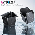 For Tesla Model Y Juniper Trunk Organizer Side Storage Box Boot Organizer Flocked TPE Mat Anti-dirty 2025 Car Travel Accessories