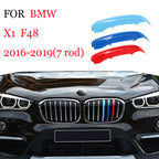 ABS Car Grille Trim Strip For BMW X1 X2 X3 X4 X5 X6 X7 E84 F48 F49 F39 E83 F25 G01 F26 G02 E70 F15 E53 G05 E71 E72 F16 G06 G07