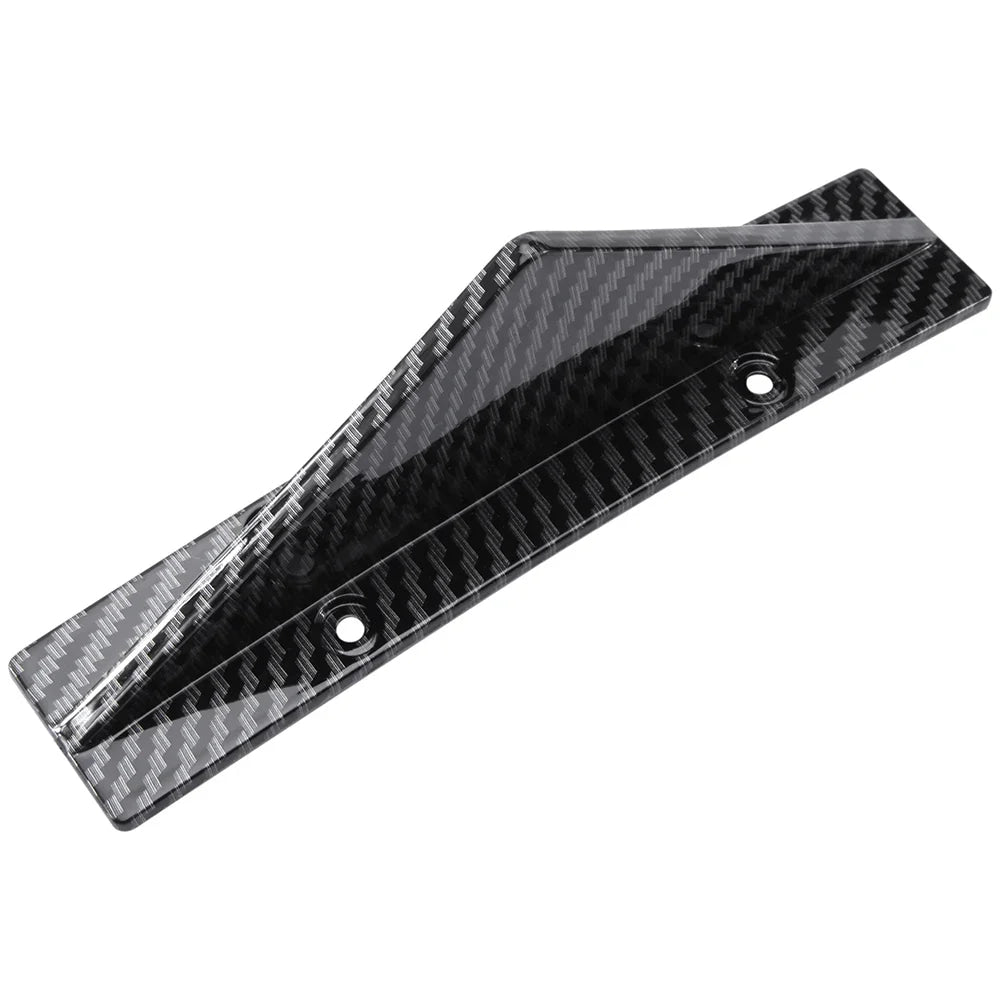 LAICY For Chevy Corvette C7 Z06 GS 14-19 Car Rear Bumper Lip Rear Diffuser Shark Fins Curved Spoiler Lip Wing Splitter 4 Fin