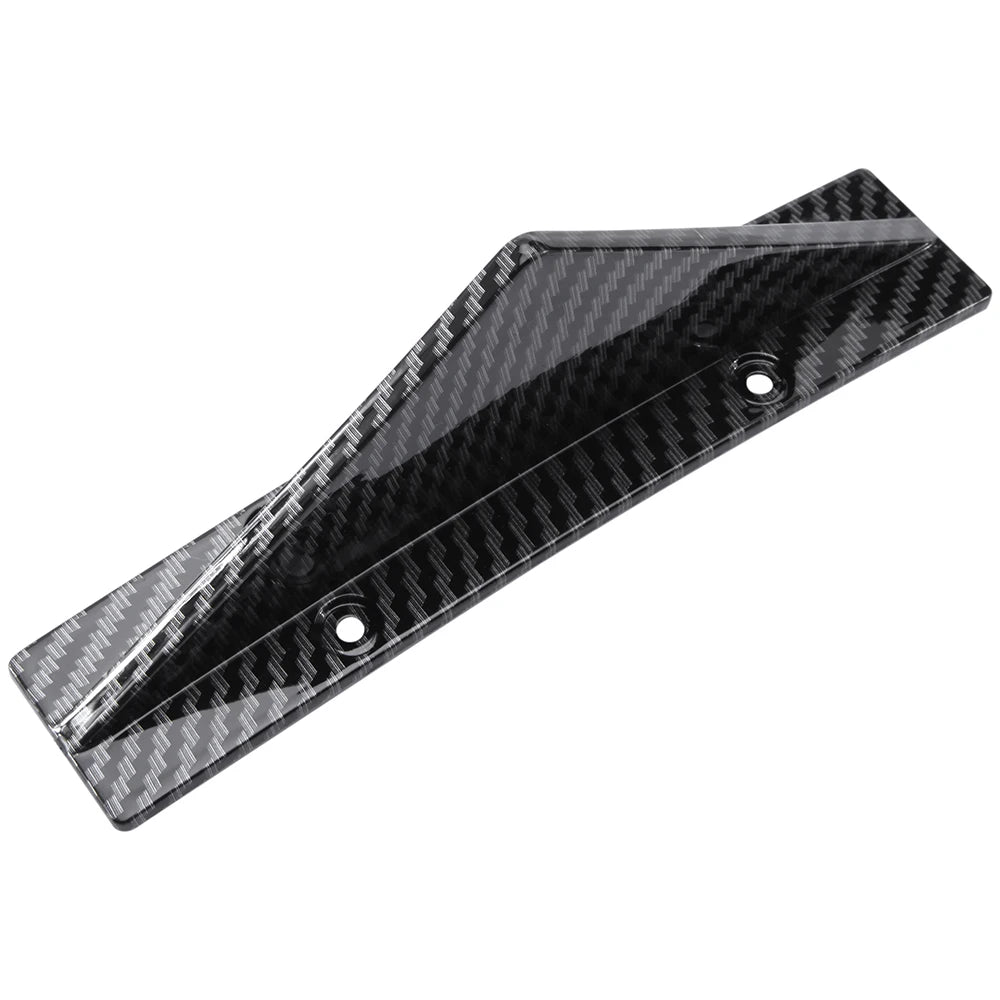 LAICY For Chevy Corvette C7 Z06 GS 14-19 Car Rear Bumper Lip Rear Diffuser Shark Fins Curved Spoiler Lip Wing Splitter 4 Fin