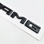 3D ABS Black A35 A45 A160 A180 A200 A250 Logo Letters 4MATIC Badge Car Rear Star Sticker AMG Emblem For Mercedes Benz