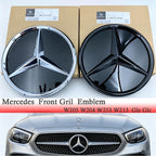 3D 185MM 205MM Front Grille Star Logo Emblem Badge Auto Accessories for Mercedes-Benz Amg C/B/E Class W205 W253 W213 GLC GLE