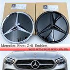 3D 185MM 205MM Front Grille Star Logo Emblem Badge Auto Accessories for Mercedes-Benz Amg C/B/E Class W205 W253 W213 GLC GLE