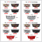 1pcs 3D ABS Car Front Grille Center Emblem Badge Rear Trunk Sticker Accessories For Cadillac CT4 CT5 CT6 XT4 XT5 XT6 XTS ATS