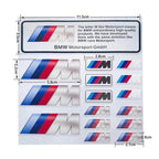 Car Decoration Strip Trunk Sticker Decals Decal For Bmw M Power Performance E93 F10 F20 F30 F40 F25 F26 F31 M3 M5 X1 X3 X5 X6 X7
