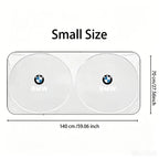 Car Windshield Sun Shade Visor UV Protection Shield For For BMW X5 E70 E53 X1 E84 F48 X3 F25 E83 X6 E71 E30 X7 X4 F26 / Sticker