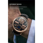PINDU Watch New TOP Men Mechanical Watch Godfather Fashionable Classic Series 45.5MM Wristwatches Men M2791B
