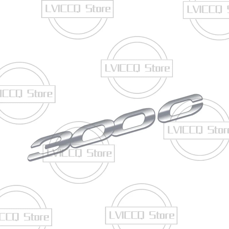 Car Emblem Metal 300c 300s Badge Logo Body Decals Sticker For Chrysler 300 Pacifica 200 Sebring PT Cruiser Accessories