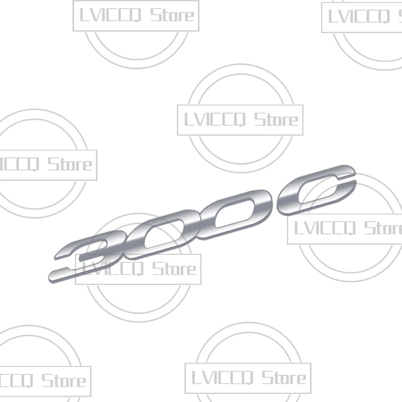 Car Emblem Metal 300c 300s Badge Logo Body Decals Sticker For Chrysler 300 Pacifica 200 Sebring PT Cruiser Accessories