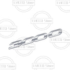 Car Emblem Metal 300c 300s Badge Logo Body Decals Sticker For Chrysler 300 Pacifica 200 Sebring PT Cruiser Accessories