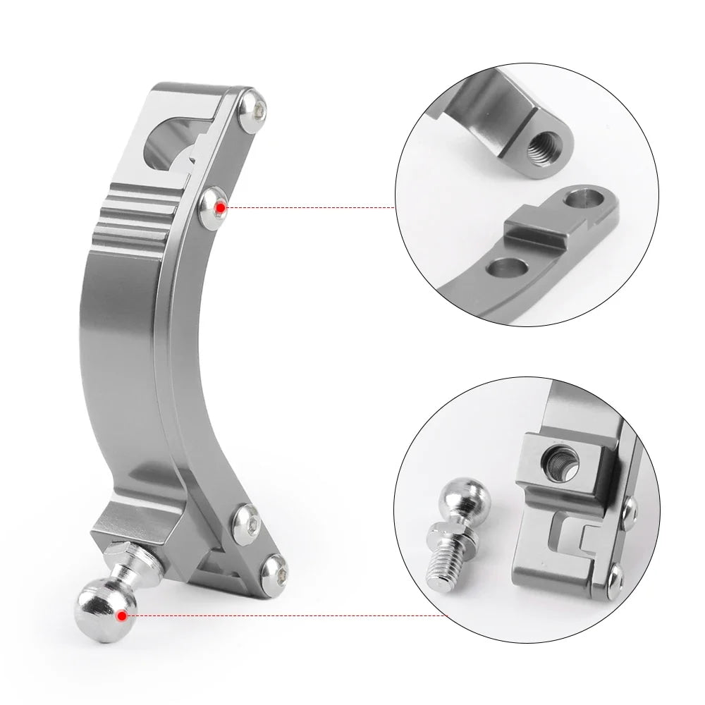 Aluminum Short Shifter For honda civic EP3 SI 2002-2005 honda civic ej9 eg Adapter RSX GUNMETAL Quick Gear Shift