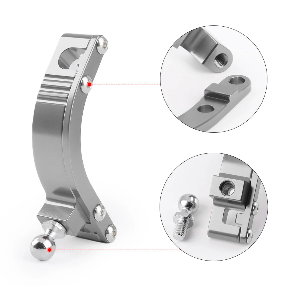 Aluminum Short Shifter For honda civic EP3 SI 2002-2005 honda civic ej9 eg Adapter RSX GUNMETAL Quick Gear Shift