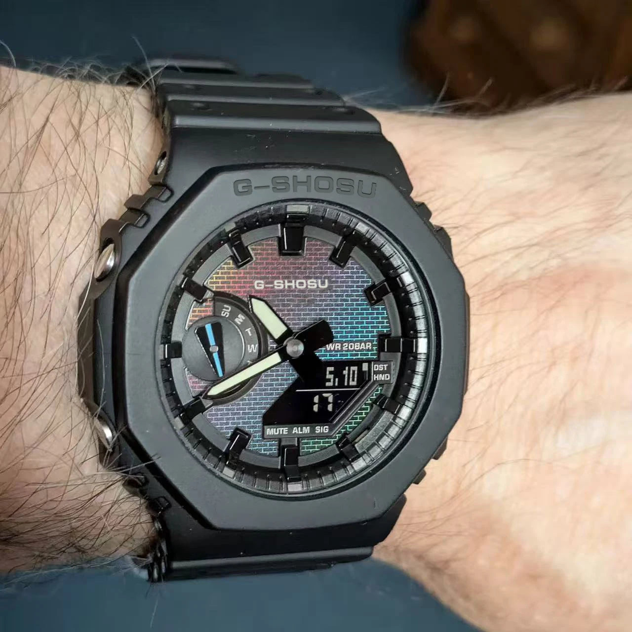 200  Detachable Strap Full-Featured Sports Digital Electronic Watch LED Dual Display